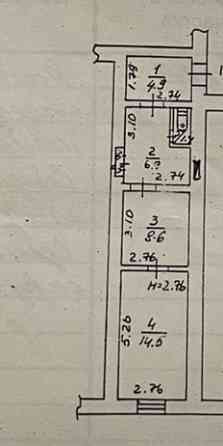 Продам однокомнатную квартиру в центре города Odessa