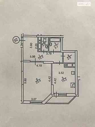 Оренда Квартира 1-кімнатна, 19/23 поверх на Пчелки Елены ул., 5 Київ