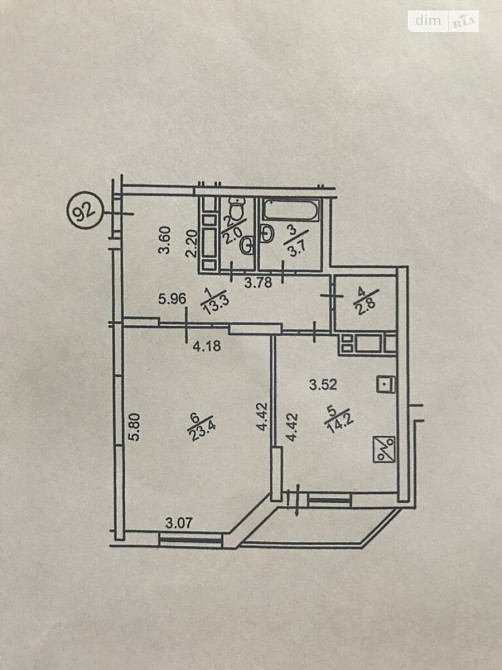 Оренда Квартира 1-кімнатна, 19/23 поверх на Пчелки Елены ул., 5 Київ - фото 5