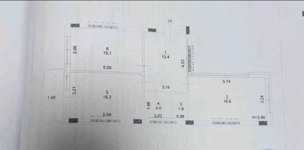 Продаж 2к Квартира 71 кв.м Легоцького 80 Ужгород - фото 14