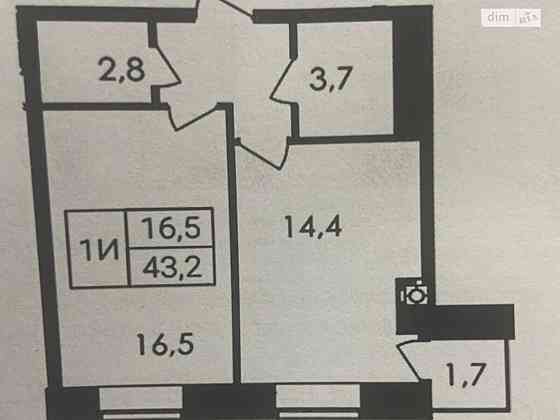 Продаж Квартира 1-кімнатна, 2/10 поверх на Праведників Світу (Максимовича) Вінниця