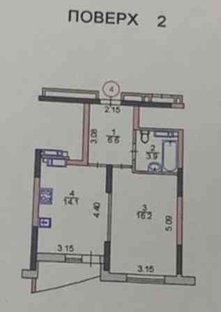 Продаж Квартира 1-кімнатна, 2/26 поверх на Кибальчича, 1в Київ