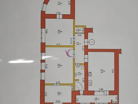 Продаж 4к Квартира 101.4 кв.м Олександра Валенти (Короленка) вулиця 6 Луцьк - фото 3