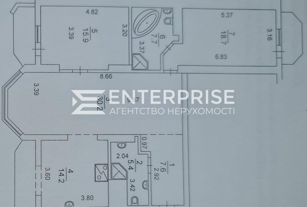Продаж Квартира 3-кімнатна, 21/22 поверх на вул. Пономарева Коцюбинське - фото 11