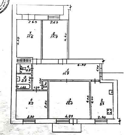 Продаж Квартира 4-кімнатна, 8/9 поверх на Люстдорфская Дорога, 142 Odessa