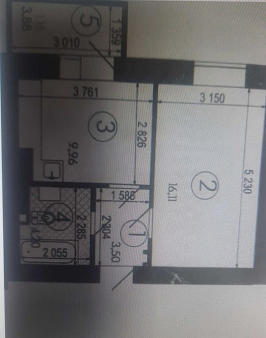 Продаж Квартира 1-кімнатна, 2/16 поверх на Бориспільська, 18 Киев - изображение 3