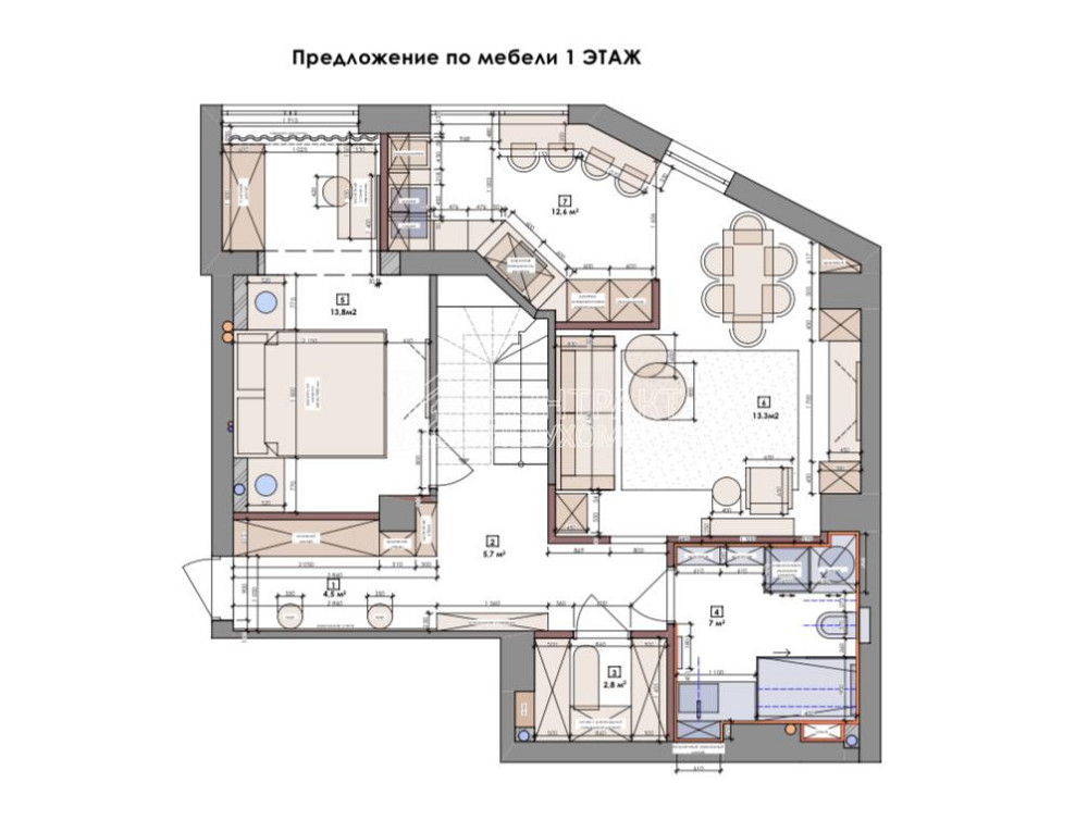 Продаж Квартира 3-кімнатна, 18/19 поверх на вул. Московский Харків - фото 3