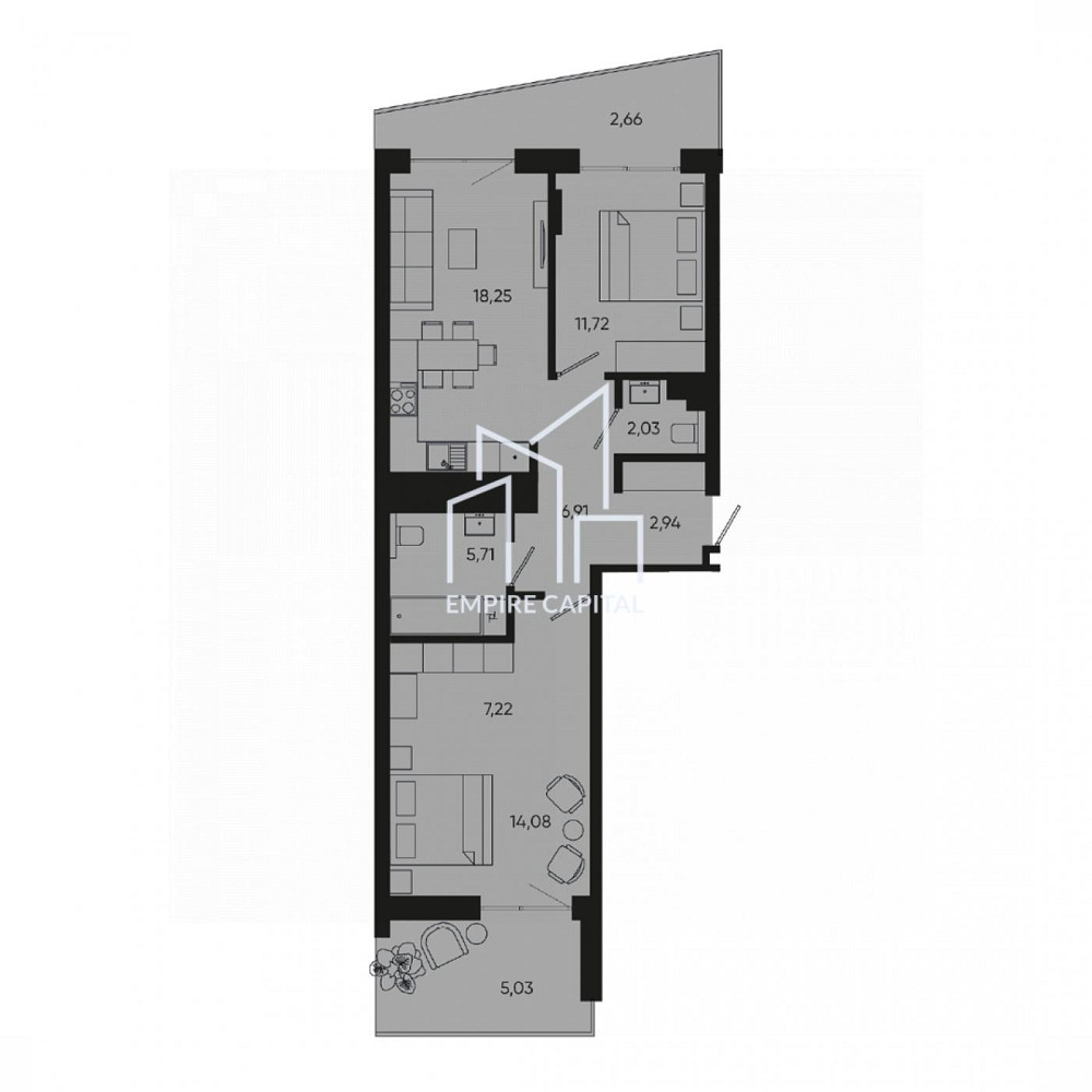 Продаж 2к квартири 76 кв. м Львів - фото 3