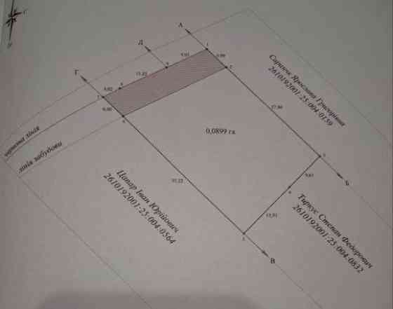 Продаж земельної ділянки 9 соток Крихівці