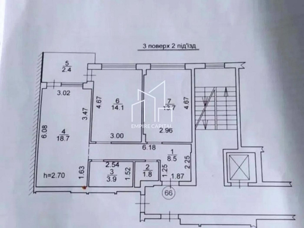 Продаж Квартира 2-кімнатна, 3/5 поверх на вул. Львівська Брюховичі (м Львів район) - фото 3