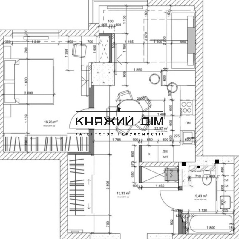 Продаж 1 кімнатної квартири по вул. Трускавецька 10 ЖК River Stone 21145499 Kiev - photo 15