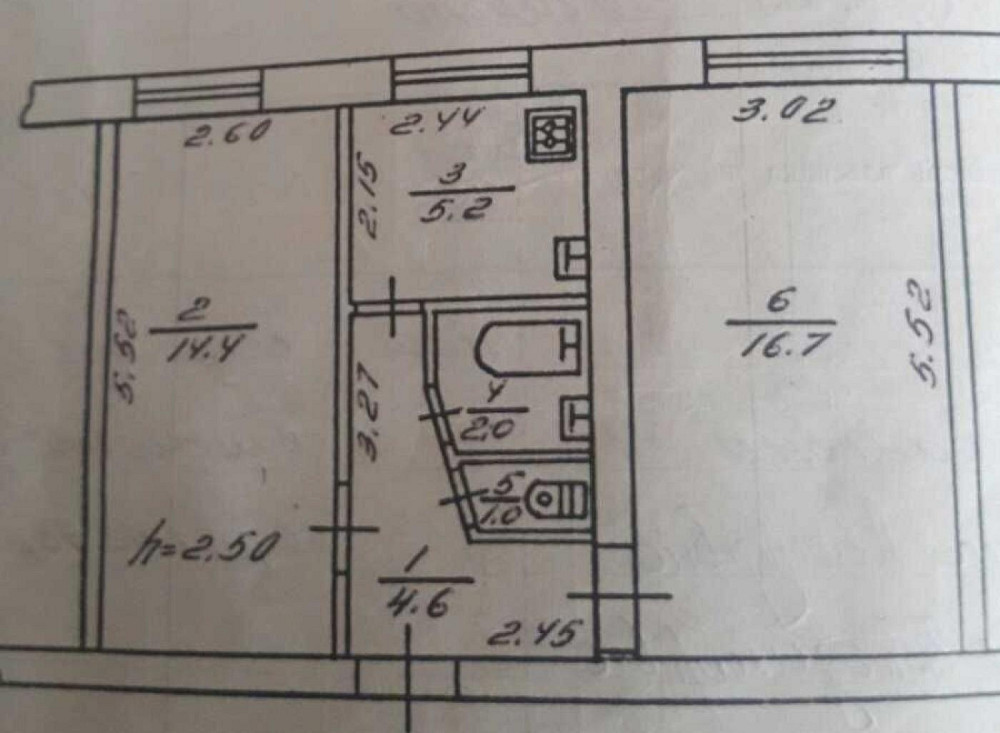Продаж Квартира 2-кімнатна, 1/5 поверх на вул. Василя Червонія Рівне - фото 10