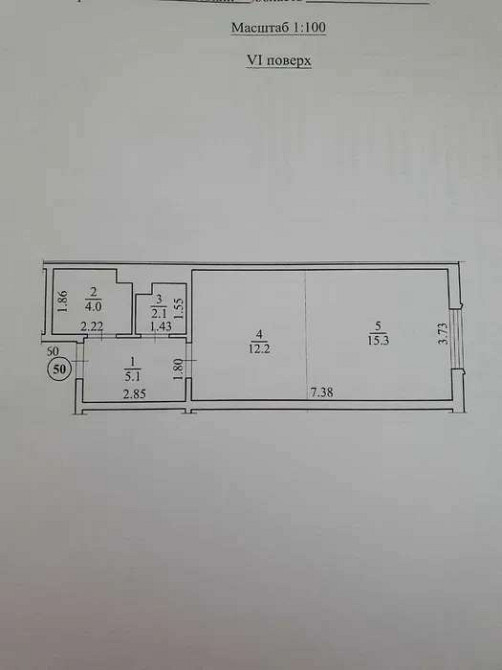 Оренда Квартира 1-кімнатна, 6/12 поверх Київ - фото 2