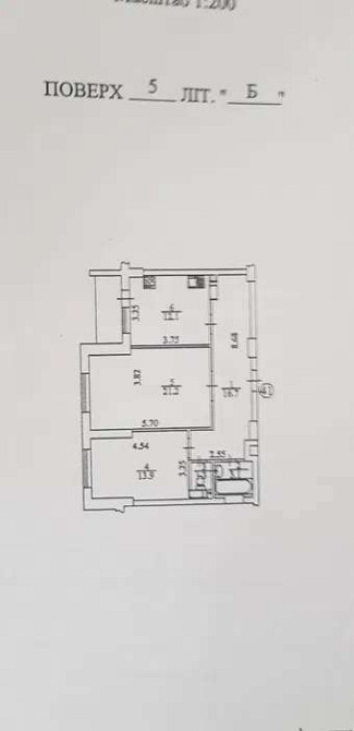 Оренда Квартира 2-кімнатна, 5/10 поверх на ул. Академика Туполева Київ - фото 1