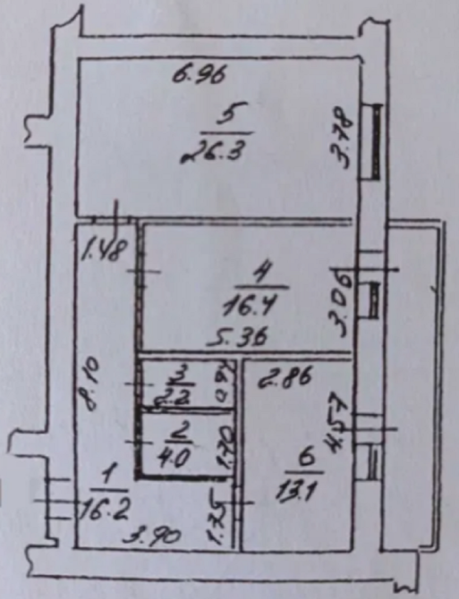 Двухкомнатная квартира на улице Балковская,  ЖК "7 Самураев" Одеса - фото 5