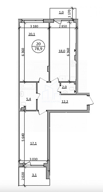 Продаж 2к квартири 78.9 кв. м Брюховичі (Перемишлянський район) - фото 3
