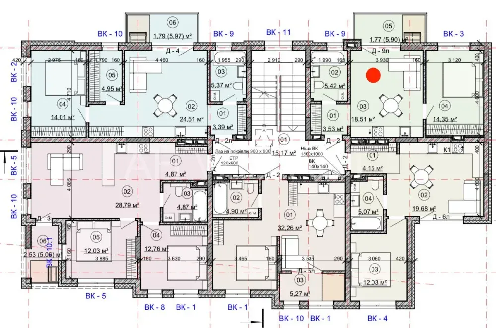 Продажа 1к Квартира 44 кв.м Собранецька 128 Ужгород - изображение 2