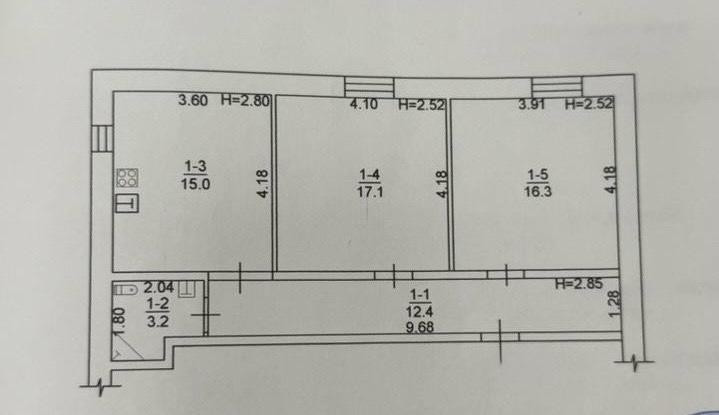 Продається двокімнатна квартира в центрі Одеси Одеса - фото 6