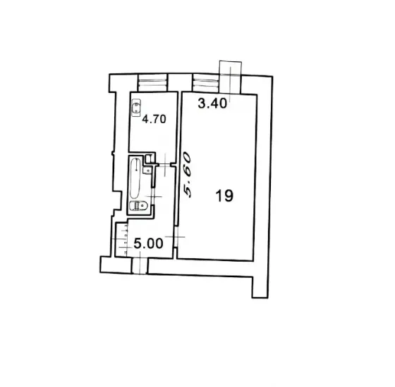 Продажа 1к Квартира 30.9 кв.м Виговського Львов
