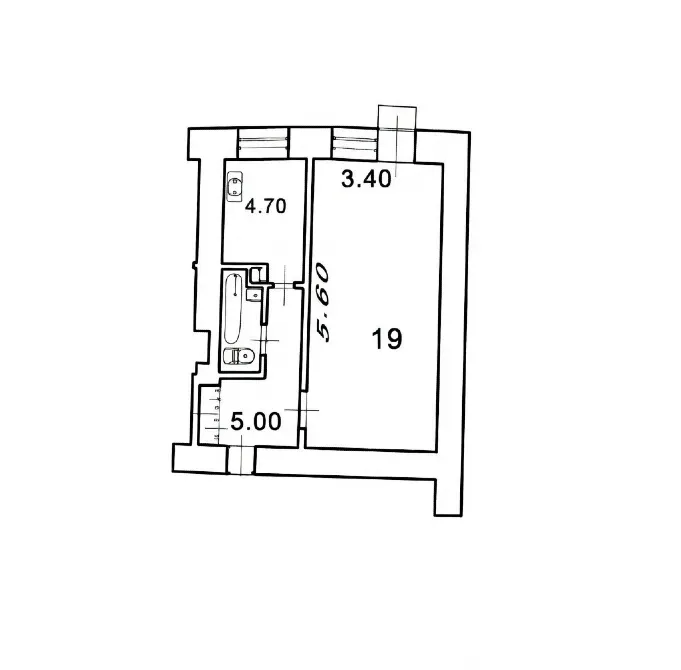 Продажа 1к Квартира 30.9 кв.м Виговського Львов - изображение 2