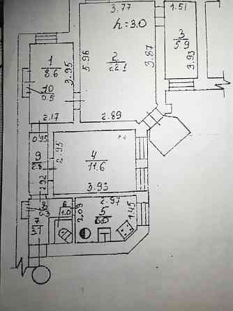 Продаж Квартира 3-кімнатна, 2/3 поверх на Екатерининская ул., 51 Одеса