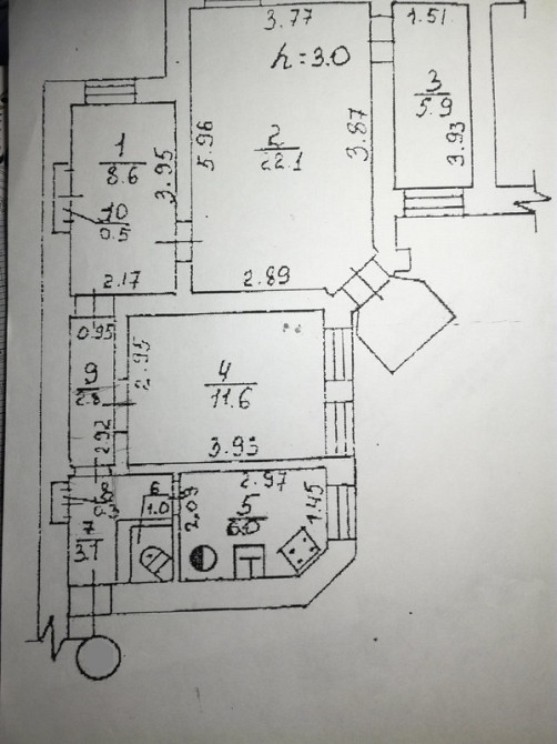 Продаж Квартира 3-кімнатна, 2/3 поверх на Екатерининская ул., 51 Odessa - photo 5