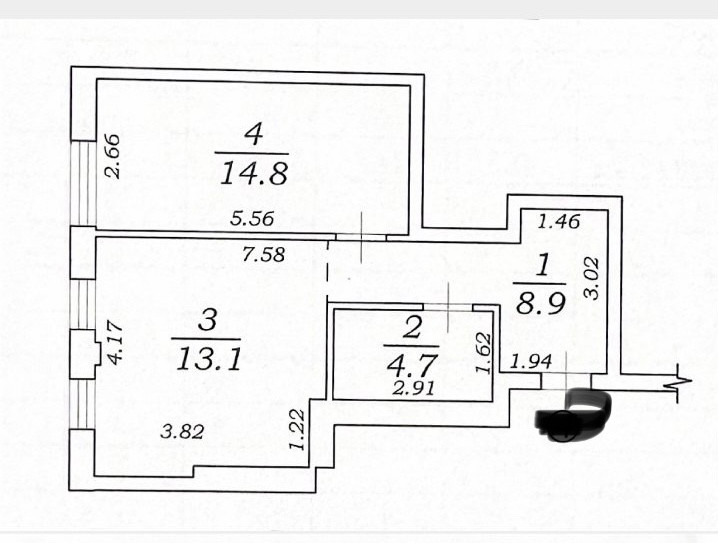 Продам 1-комнатную квартиру на Фонтане, ул. Гаршина. Odessa - photo 8
