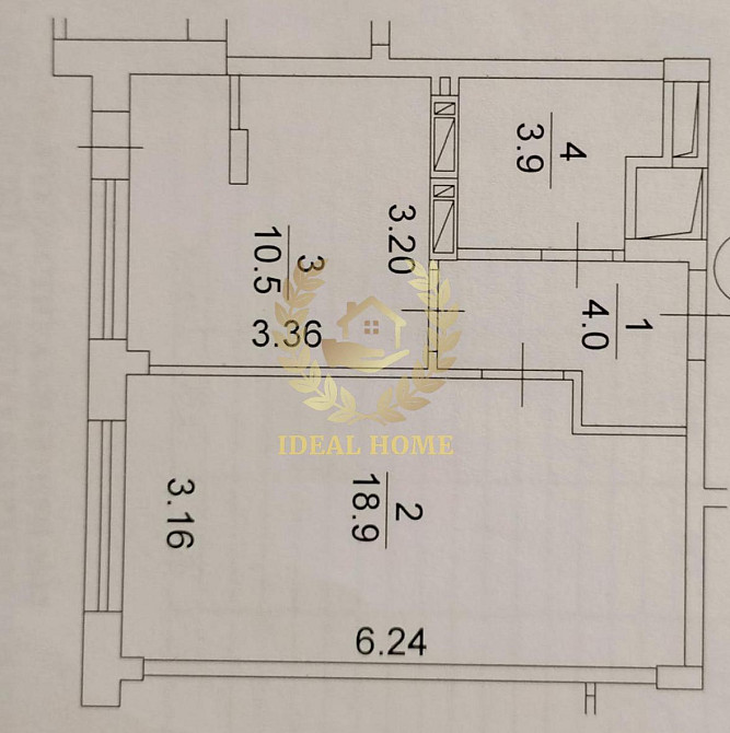 Продаж Квартира 1-кімнатна на Александровская ул., 3  - фото 17