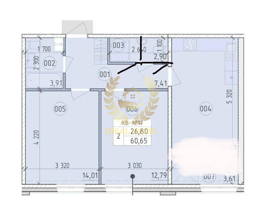 Продаж 2 кімнатної квартири в Києві Київ - фото 14