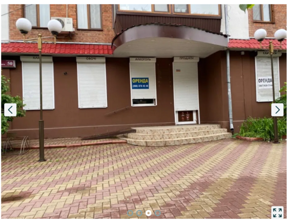 Оренда торгове приміщення на Грушевського поверх - 1/5 Винница