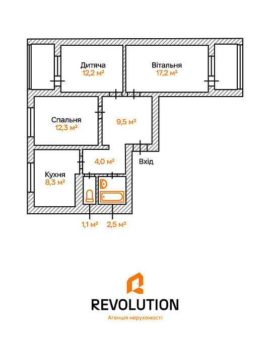 Продаж Квартира 3-кімнатна, 9/14 поверх на Глушкова Академіка вул., д. 27 Київ - фото 2