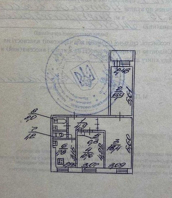 Продаж Квартира 3-кімнатна, 1/10 поверх на Донецкое шоссе, 15 Днепр - изображение 13