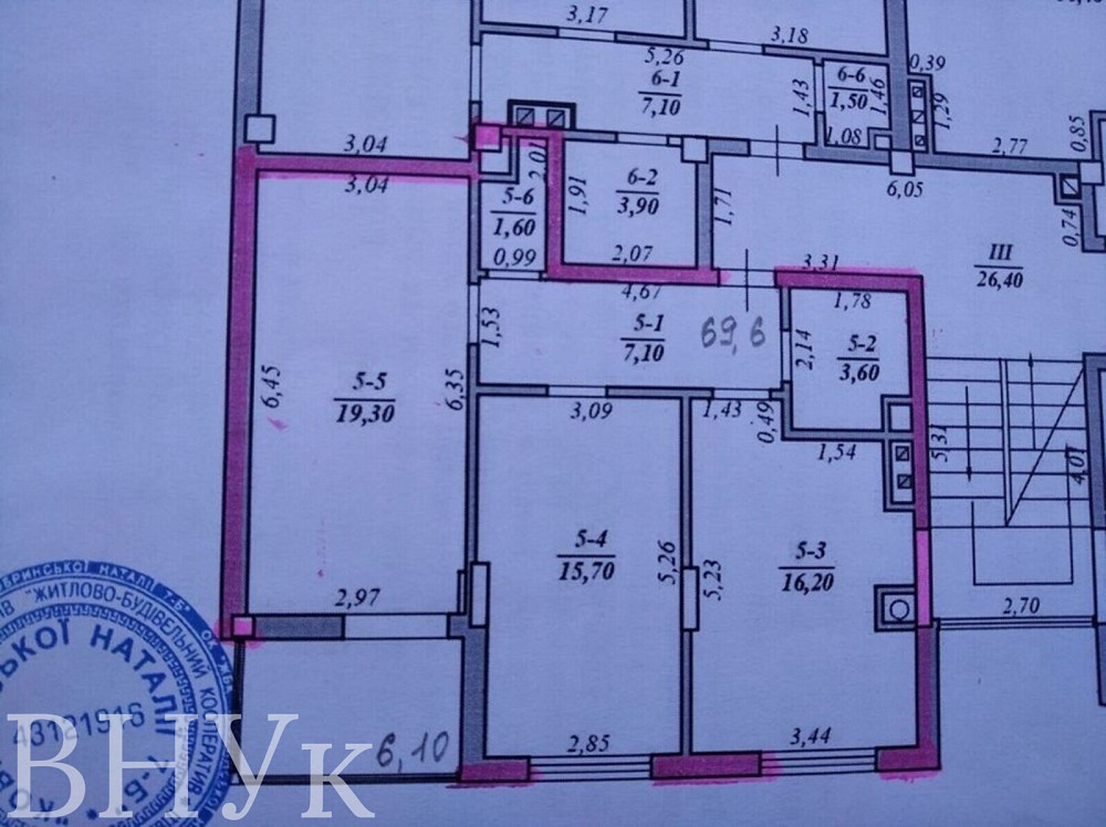 Продаж Квартира 2-кімнатна, 2/5 поверх на Кобринської Чернівці - фото 2