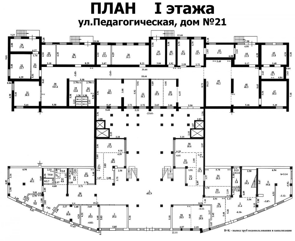 Продаж приміщення вільного призначення на Педагогическая ул. приміщень - 25, поверх - 1/2 Одеса - фото 2