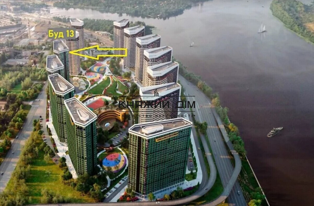 Продаж по переуступці 1-но к. квартири в ЖК Грейт. №21146313 Київ - фото 2