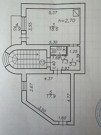 Продаж 2к Квартира 44 кв.м Валова вул. Львов - изображение 12