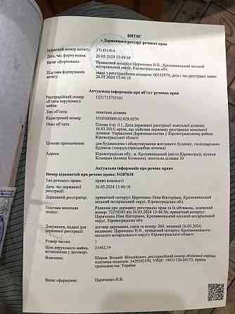 Продаж земельної ділянки 10 соток на АН Купи Дім Кропивницький