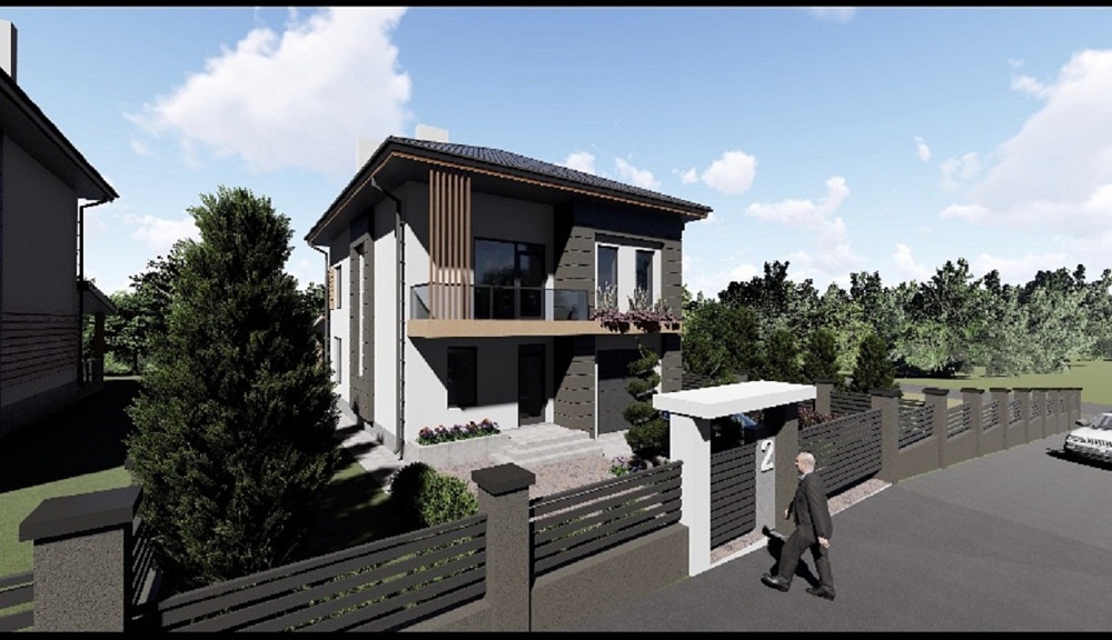 Продаж 2-поверховий  з ділянкою 5 сот 190 кв.м  на Камінна вул. Байківці - фото 20