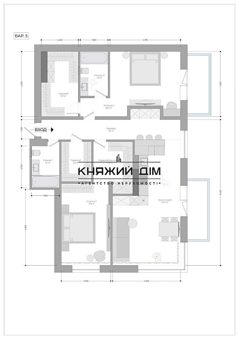 Продається 3-Х Кімнатна квартира ЖК ФРАНЦУЗЬКИЙ КВАРТАЛ 2 Київ - фото 12