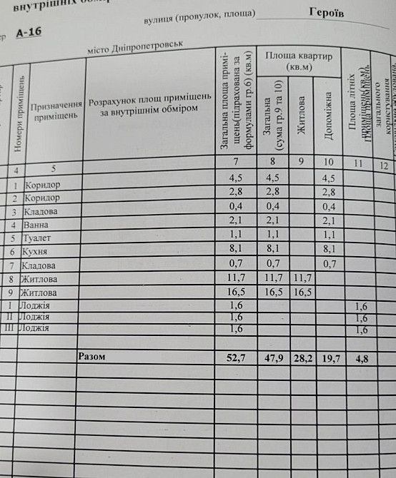 Продаж Квартира 2-кімнатна, 12/16 поверх на Героев пр., 31 Дніпро - фото 12
