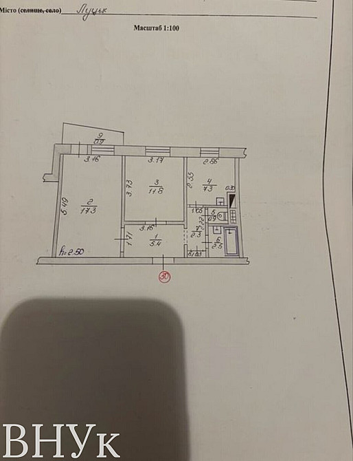 Продаж Квартира 2-кімнатна, 8/9 поверх на Воїнів-афганців Luts'k - photo 12