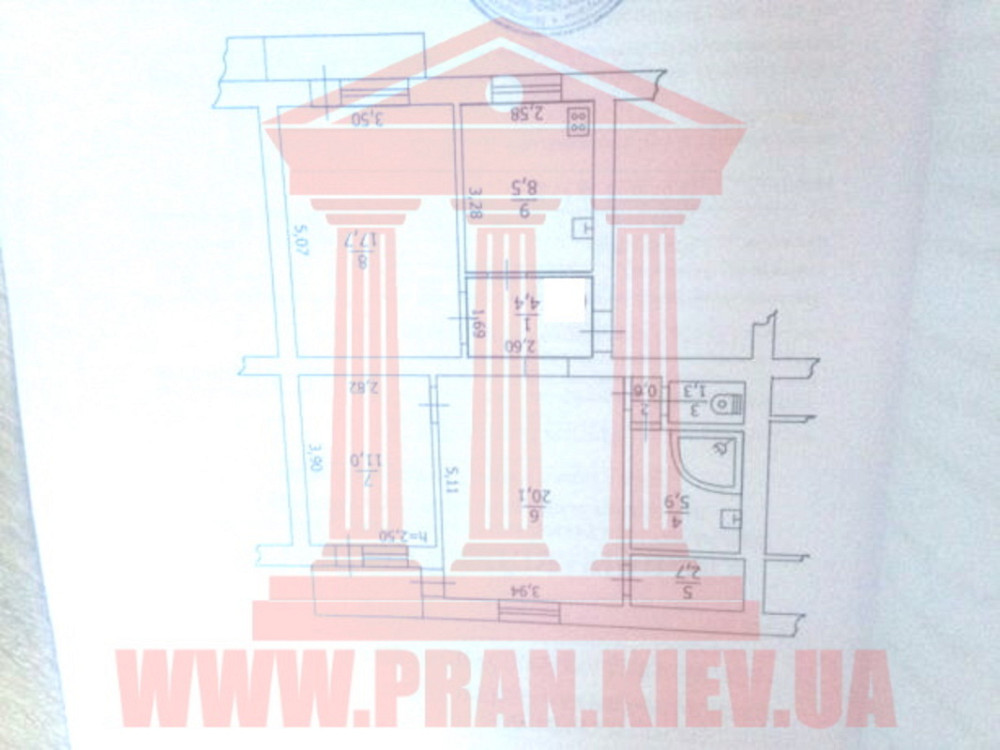 Продаж 3к Квартира 74 кв.м Киевский шлях, 90 Бориспіль - фото 1