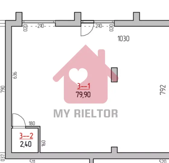 Оренда приміщення вільного призначення на Собранецька поверх - 1/5 Uzhhorod