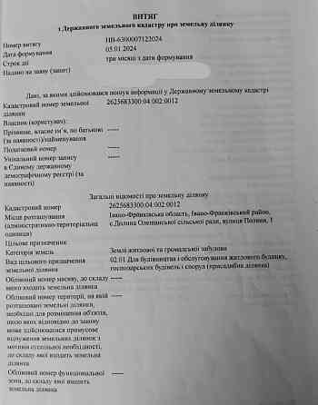 Продаж земельної ділянки 64 соток Мостище