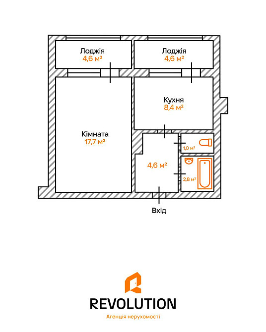 Продаж Квартира 1-кімнатна, 10/16 поверх на Червоної Калини вул., д. 2-А Київ - фото 15