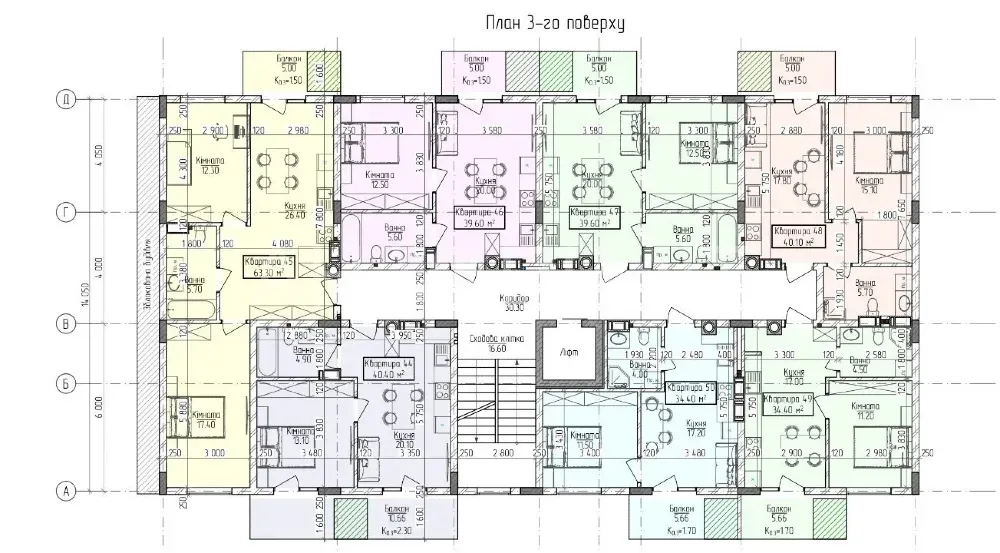 Продажа 1к Квартира 34 кв.м Богомольця 17 Ужгород - изображение 19