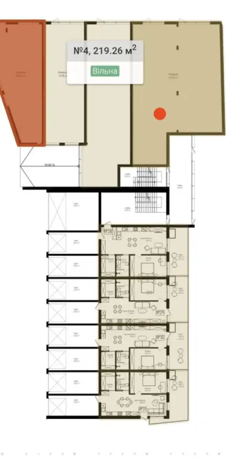 Продажа Помещение в жилом доме площадь 220 кв.м 1-й этаж на Собранецька 115А Ужгород - изображение 3