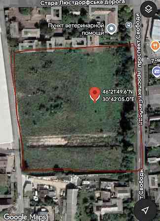 Продаж земельної ділянки 1.69 га на Свободы ул. Одеса