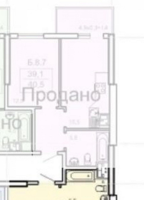 Продаж Квартира 1-кімнатна, 12/25 поверх на Фонтанская дорога ул. Одеса - фото 3