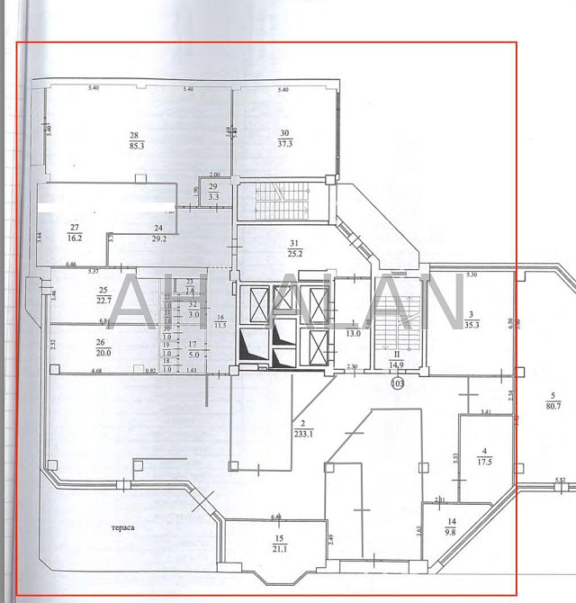 Оренда офісне приміщення на Велика Житомирська вул., 20 приміщень - 10, поверх - 8/9 Київ - фото 18